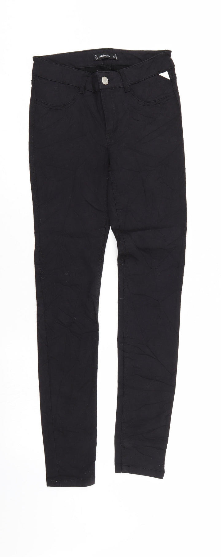 FB sister Womens Black  Denim Jegging Jeans Size S L28 in