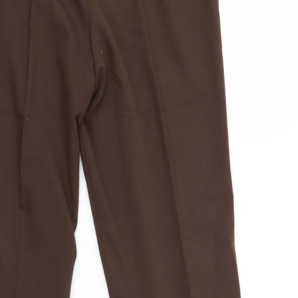 George Womens Brown   Trousers  Size 16 L30 in