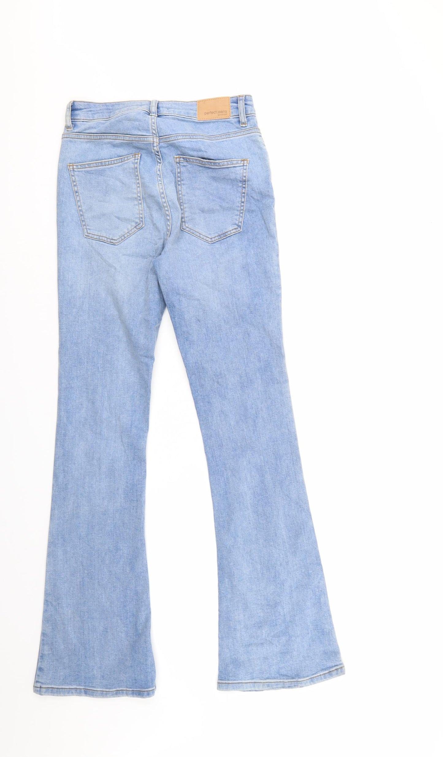 Perfect Jeans Womens Blue  Denim Bootcut Jeans Size M L31 in