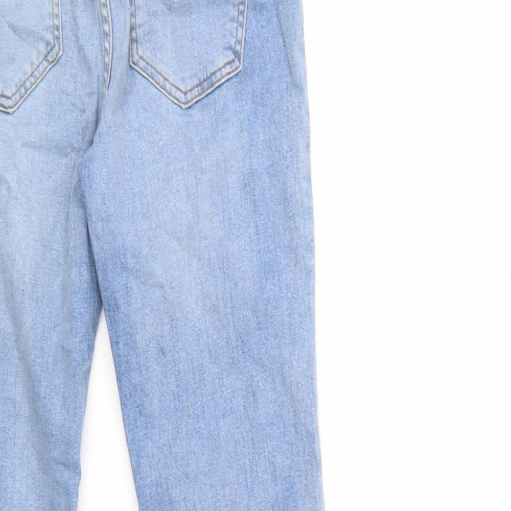 Perfect Jeans Womens Blue  Denim Bootcut Jeans Size M L31 in