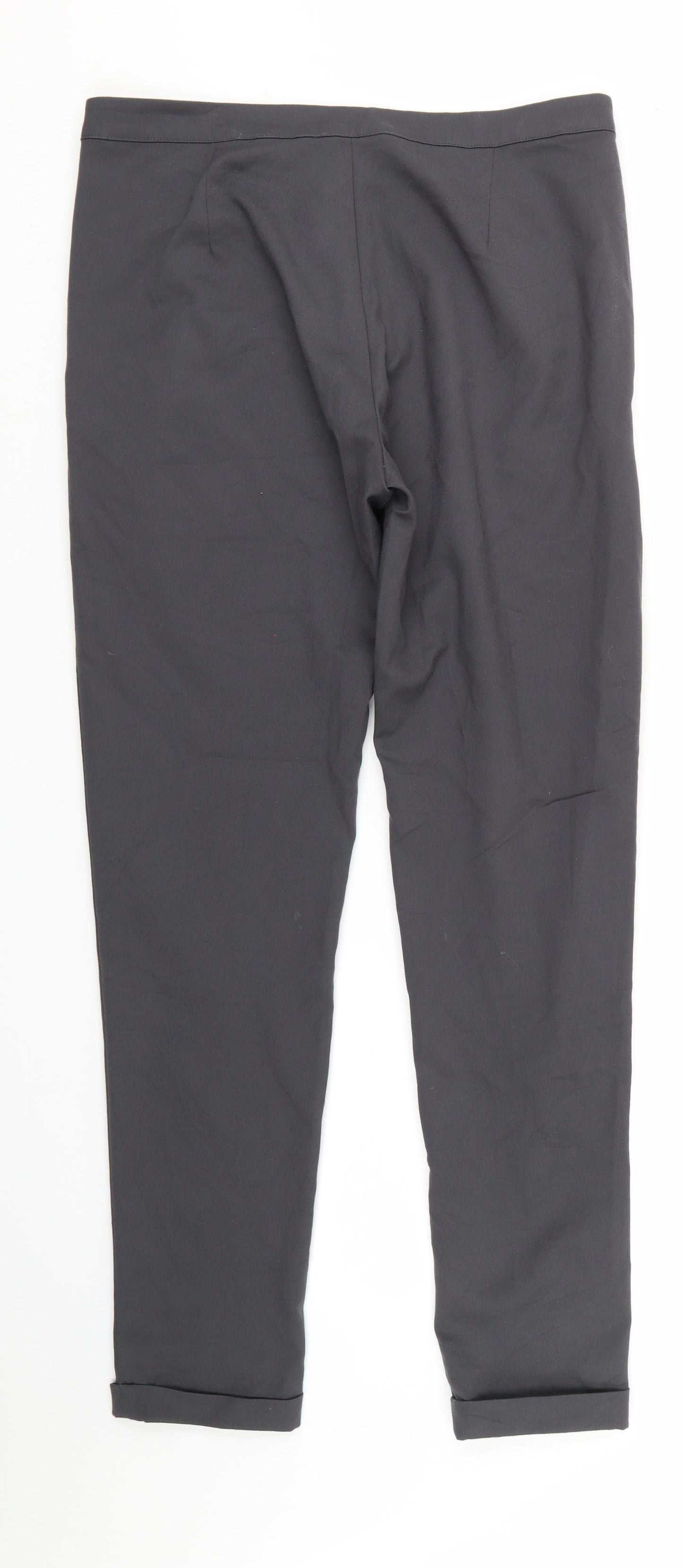 Saint Tropez Womens Grey   Trousers  Size 10 L31 in