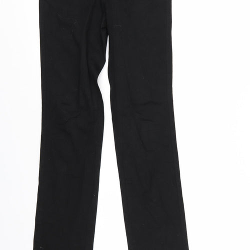 Flash Jeans Womens Black  Denim Straight Jeans Size 6 L31 in