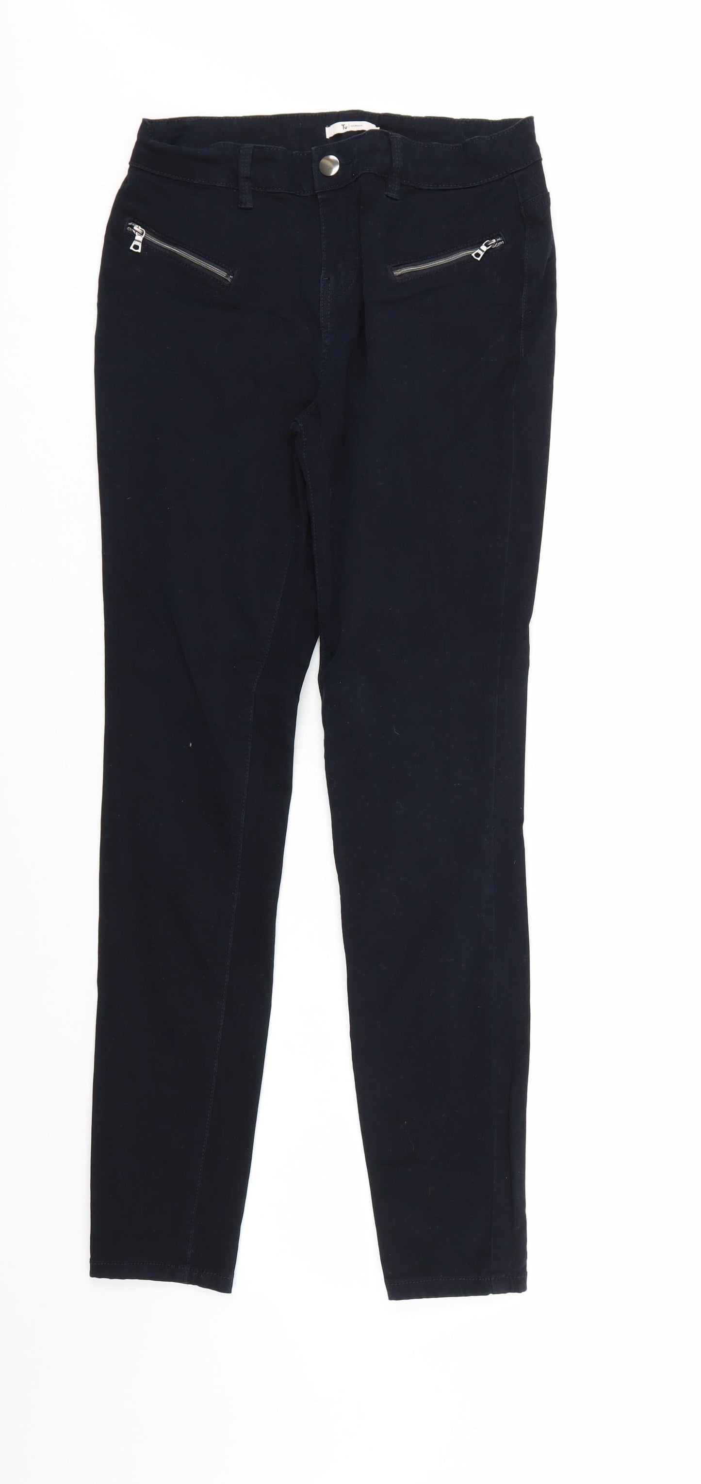 TU Womens Blue   Sweatpants Trousers Size 10 L30 in