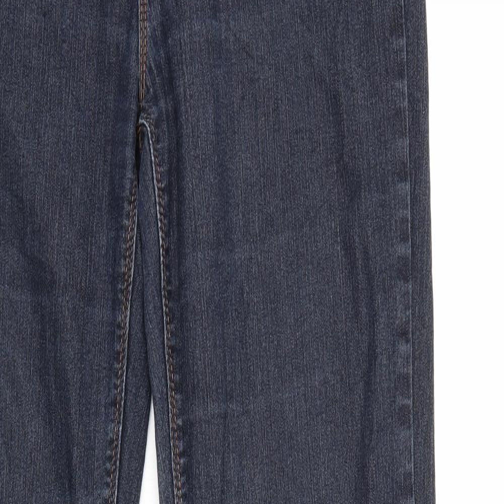Per una  Womens Blue  Denim Straight Jeans Size 14 L30 in