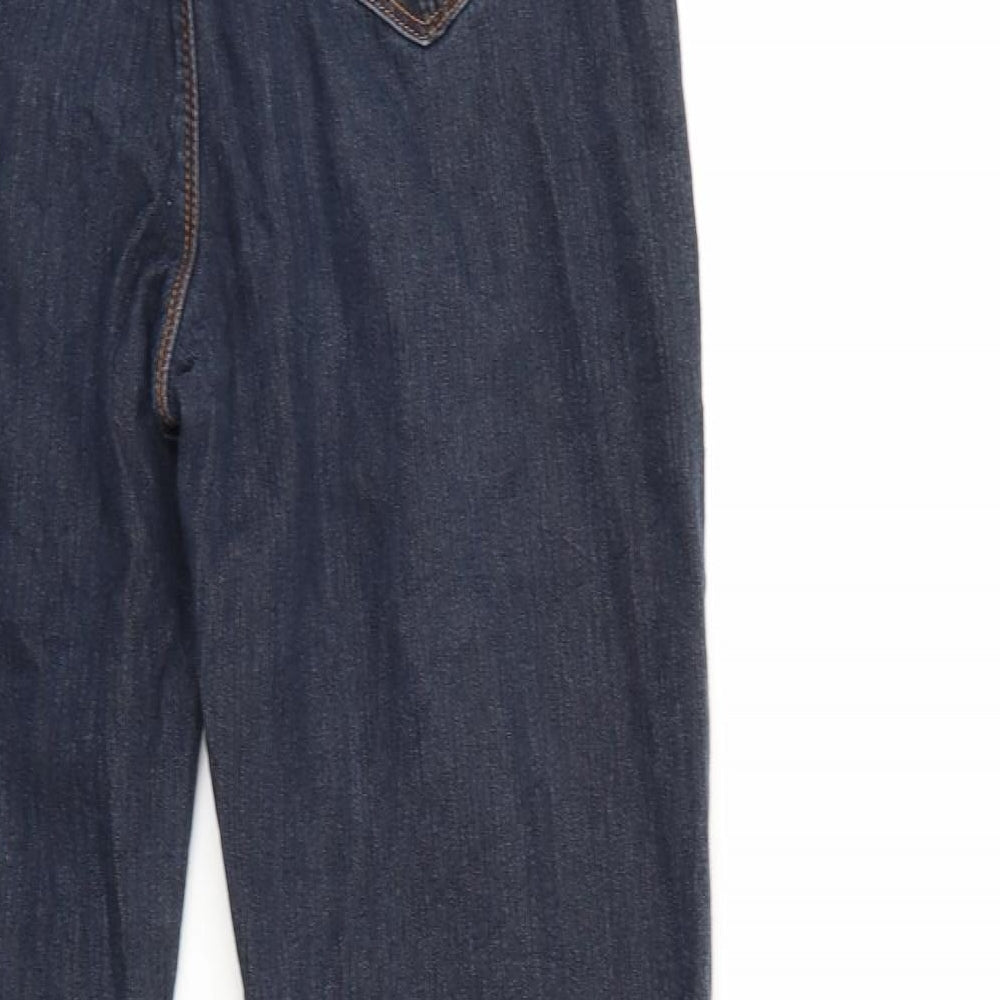 Per una  Womens Blue  Denim Straight Jeans Size 14 L30 in