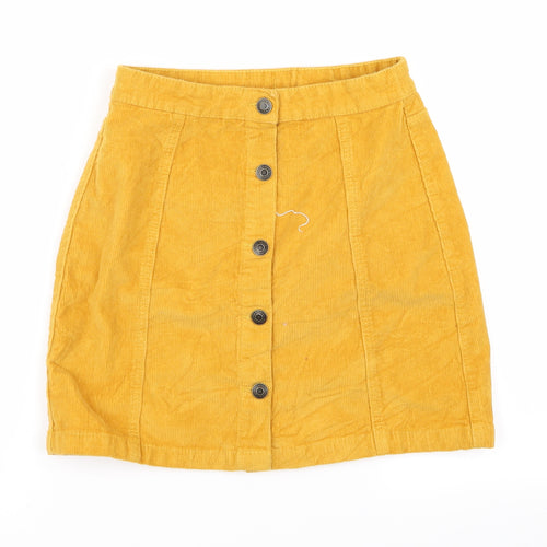 George Girls Yellow   Straight & Pencil Skirt Size 12 Years