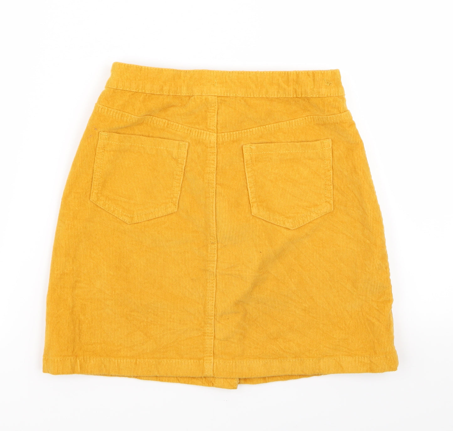 George Girls Yellow   Straight & Pencil Skirt Size 12 Years