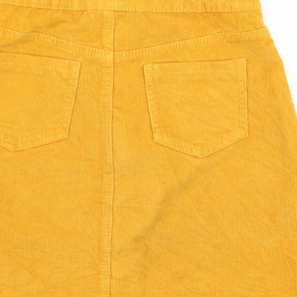 George Girls Yellow   Straight & Pencil Skirt Size 12 Years