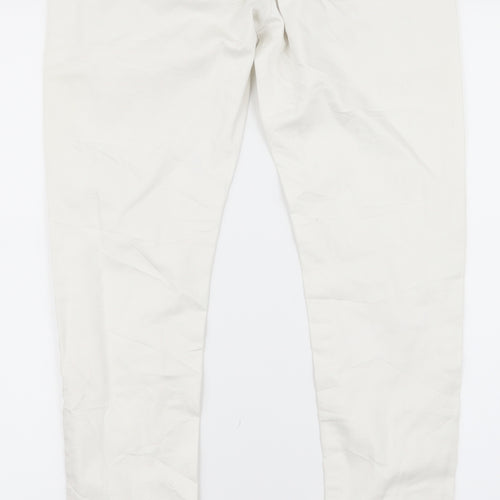 Primark Womens White   Skinny Jeans Size 8 L28 in