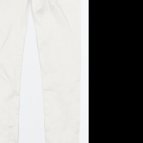 Primark Womens White   Skinny Jeans Size 8 L28 in