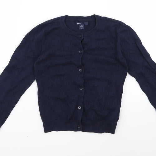 Gap Girls Black  Rayon Basic T-Shirt Size 10 Years
