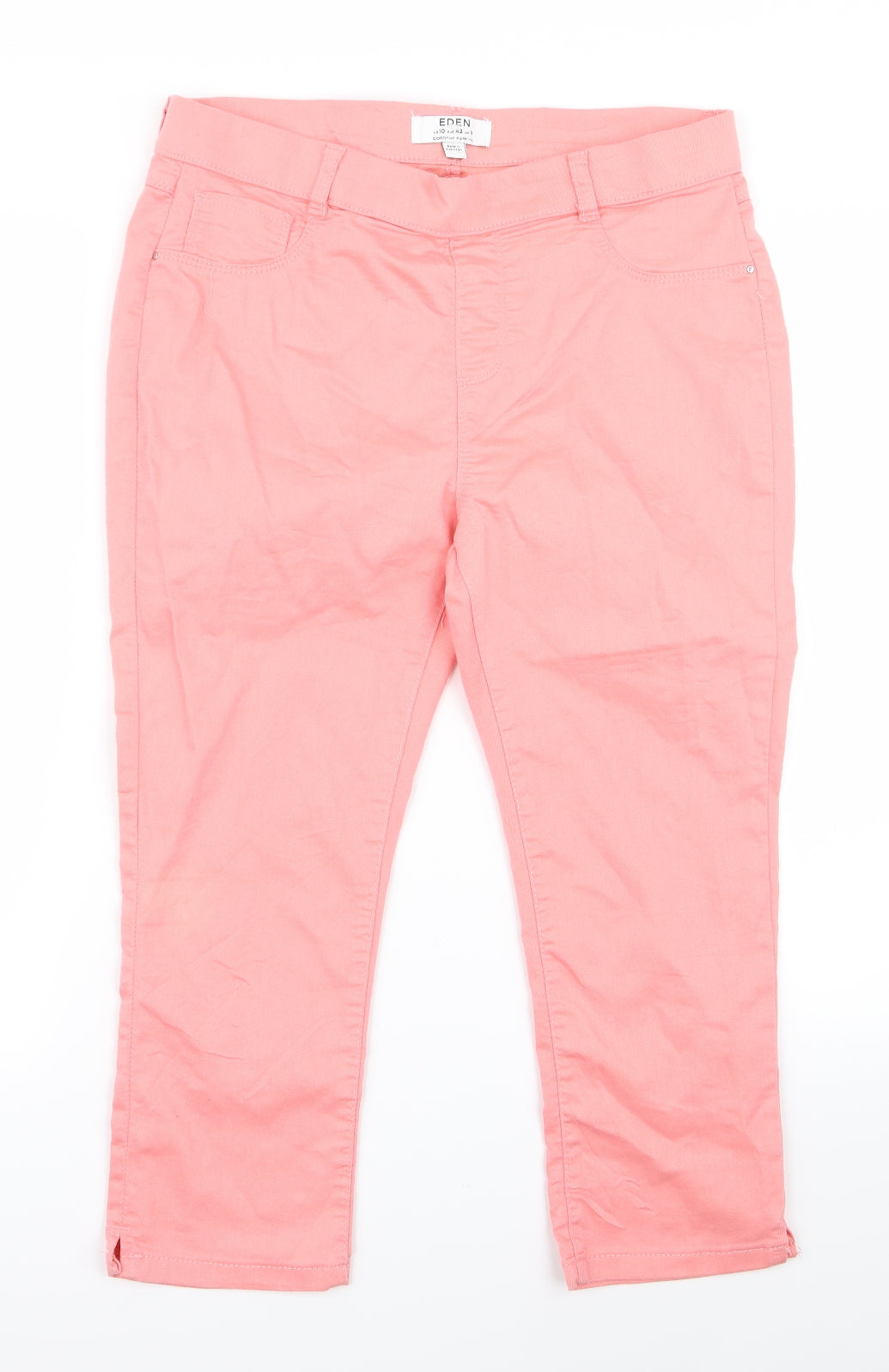 Eden Womens Pink   Skinny Jeans Size 14 L20 in
