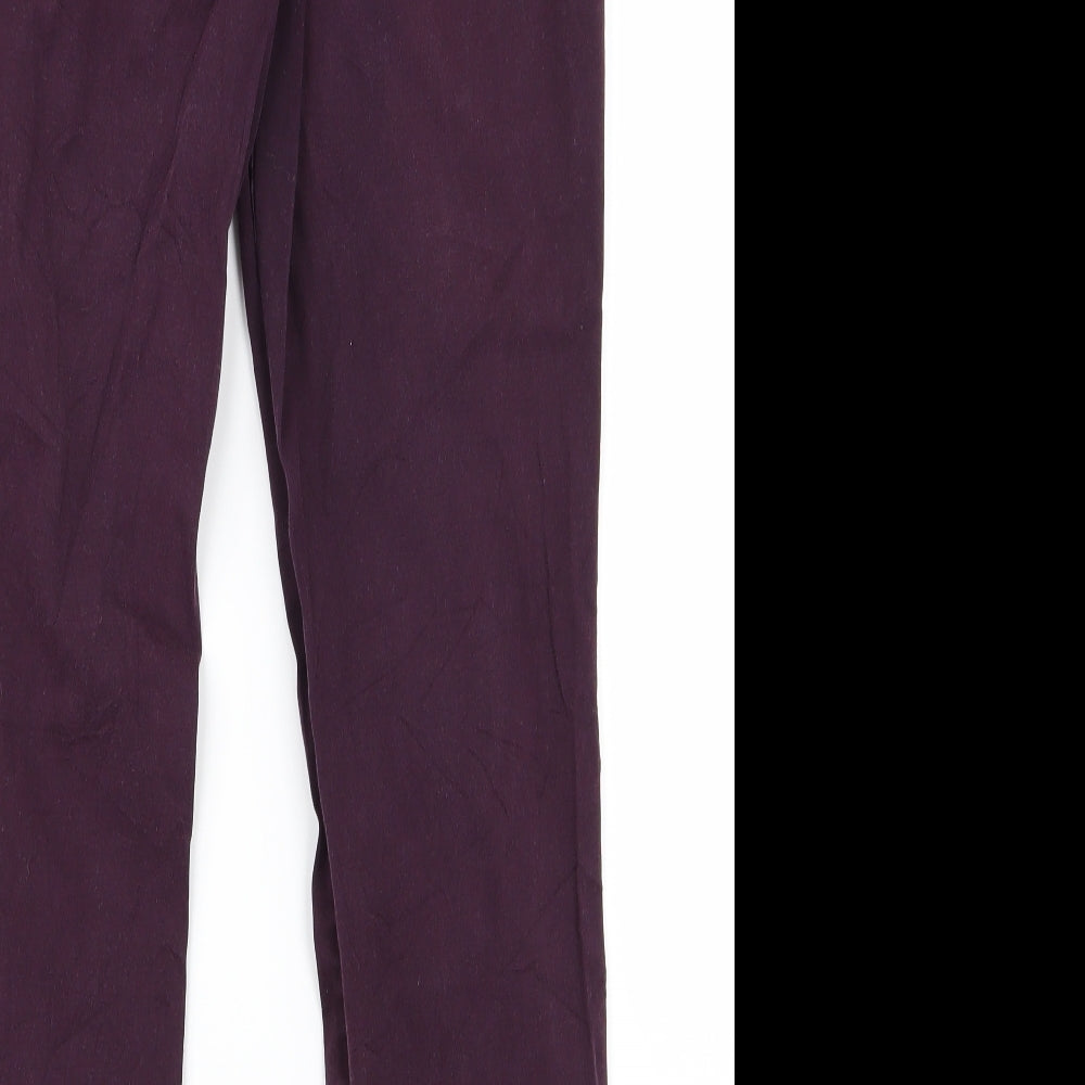 Maine Womens Red   Trousers  Size 10 L28 in