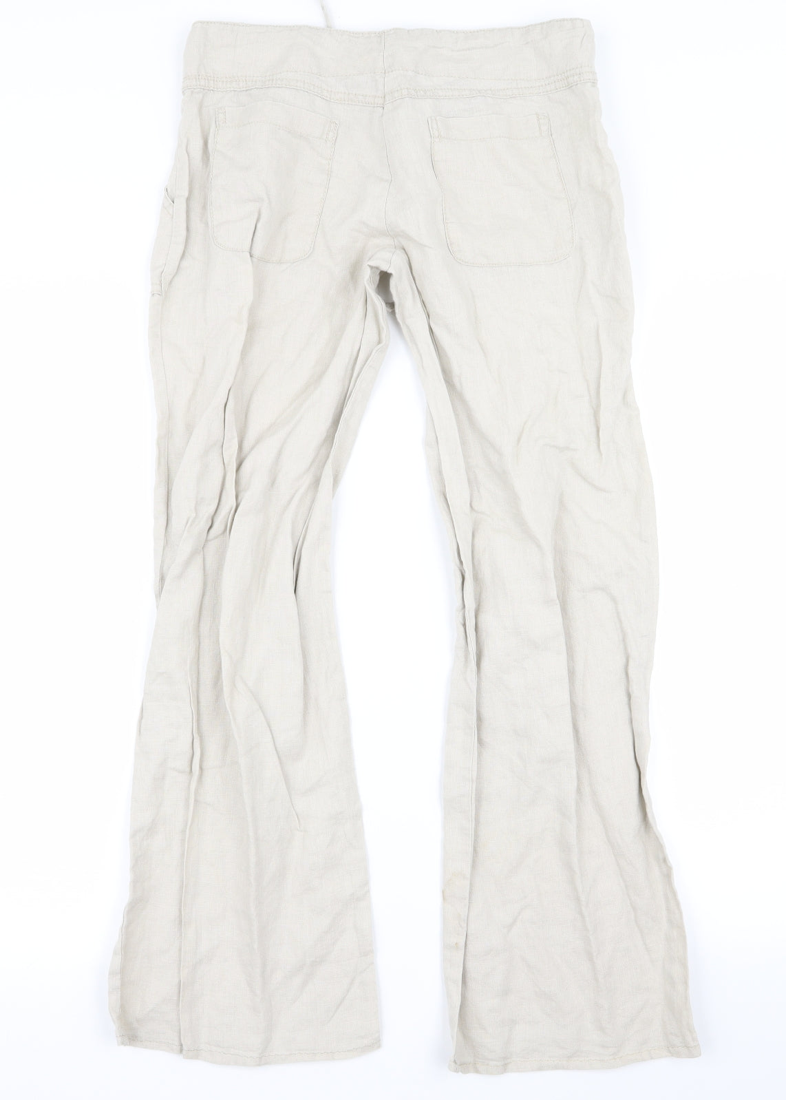 Atmosphere Womens Beige   Cargo Trousers Size 8 L29 in