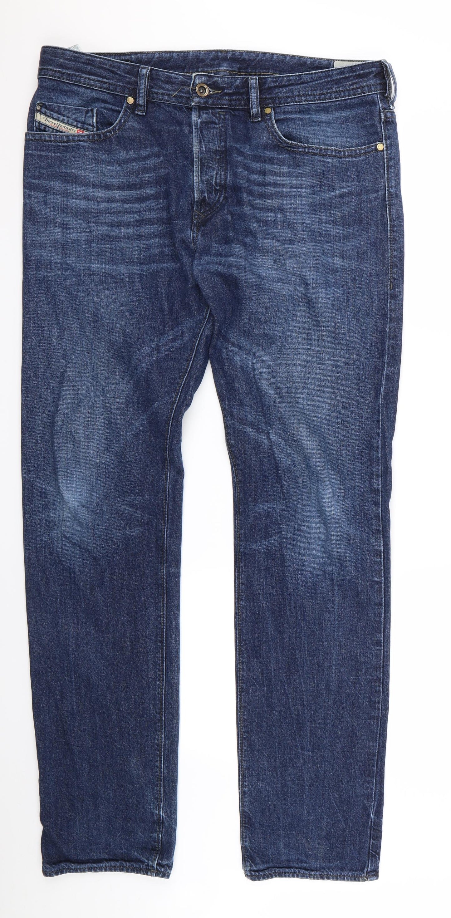 Diesel Mens Blue   Bootcut Jeans Size 34 L32 in
