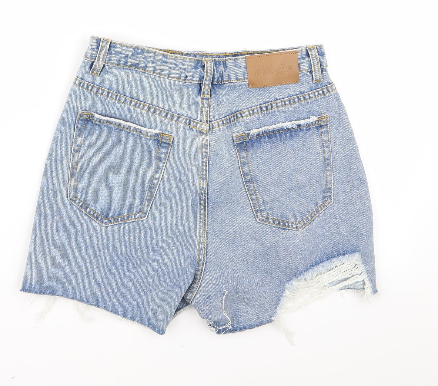 Missguided Womens Blue   Hot Pants Shorts Size 10