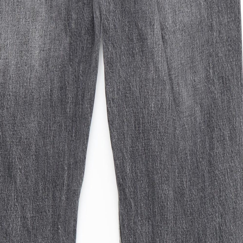 Missguided Mens Grey   Bootcut Jeans Size 32 L31 in