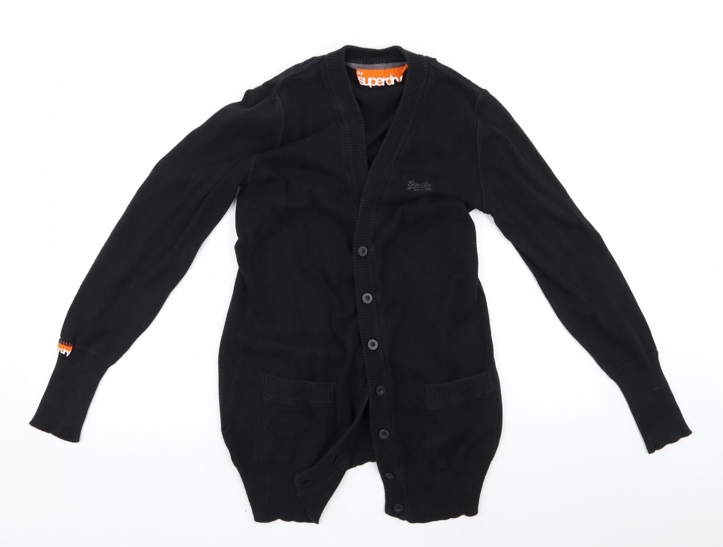 Superdry Womens Black   Cardigan Jumper Size L