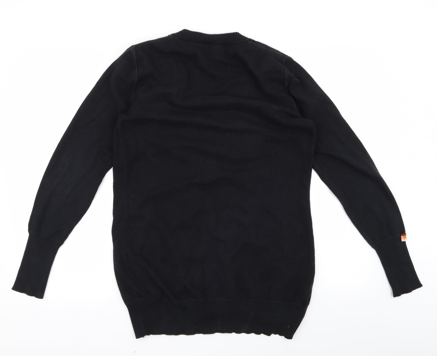 Superdry Womens Black   Cardigan Jumper Size L