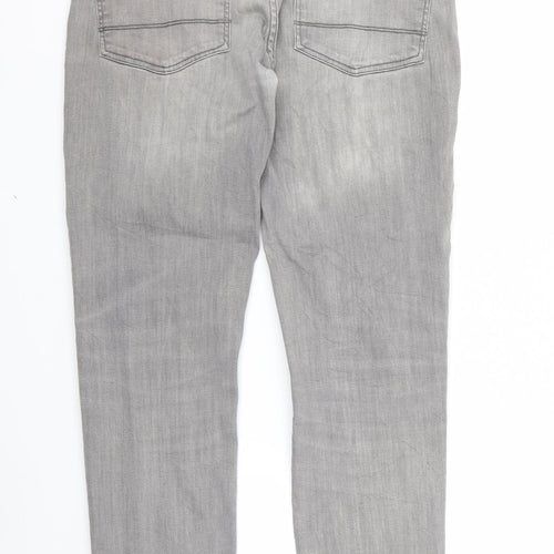 preowrn Womens Grey   Skinny Jeans Size 32 L28 in