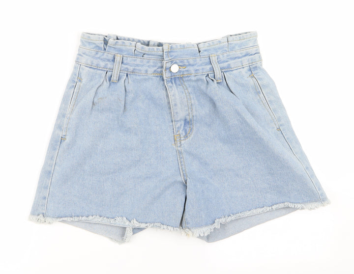 Preworn Womens Beige Hot Pants Shorts Size 30