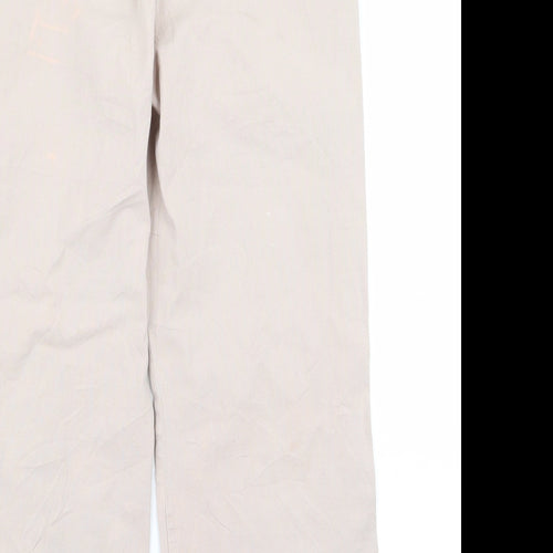 whisltes Womens Orange  Rayon Trousers  Size 10 L20 in