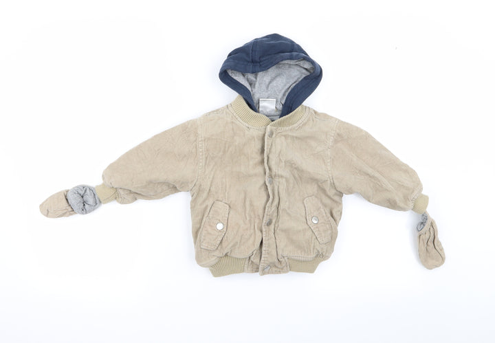 Preworn Baby Beige   Jacket Coat Size 9-12 Months