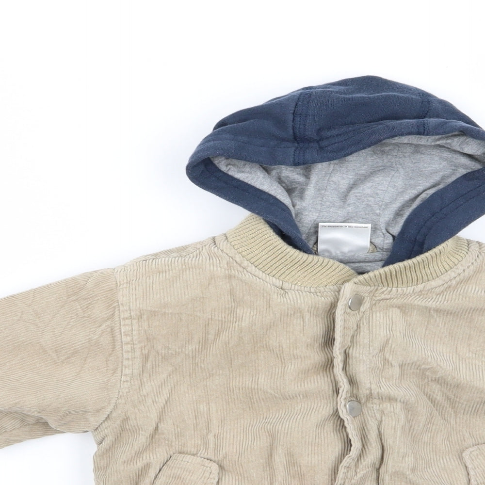 Preworn Baby Beige   Jacket Coat Size 9-12 Months