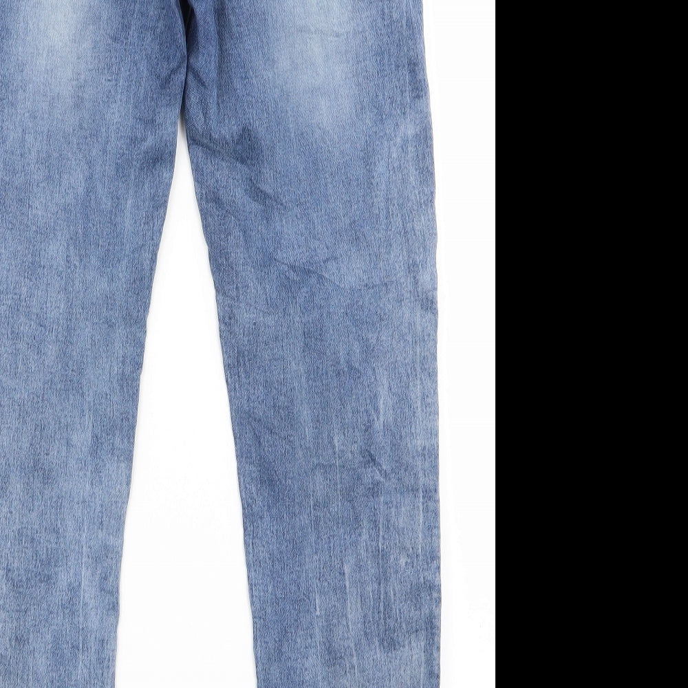 Preworn Womens Blue   Jegging Jeans Size 10 L25 in