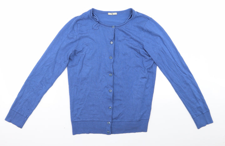 TU Womens Blue Cape Jumper Size 14