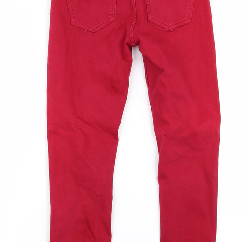 mosh Womens Red   Skinny Jeans Size 26 L25 in