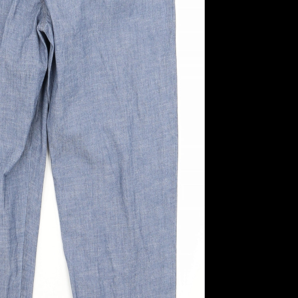 vero moda  Womens Blue   Jogger Trousers Size 8 L23 in