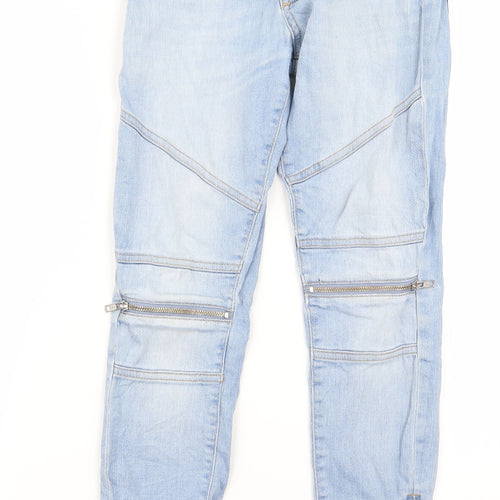 Preworn Womens Blue   Skinny Jeans Size 28 L25 in