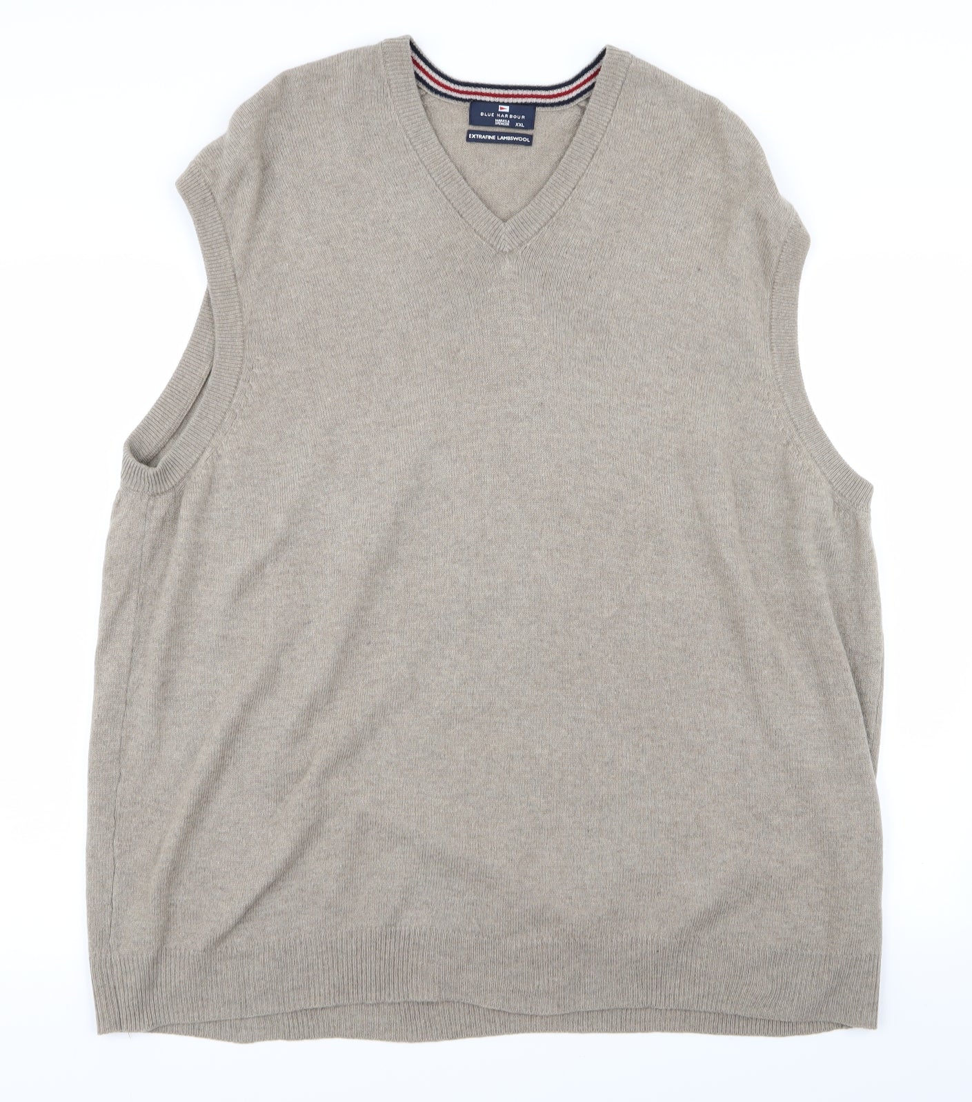 Blue Harbour Mens Beige   Cardigan Jumper Size 2XL