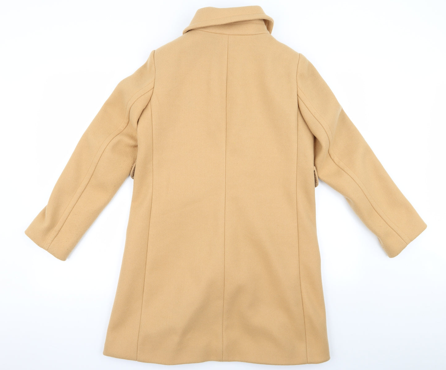 Dorothy Perkins Womens Beige   Overcoat Coat Size 8