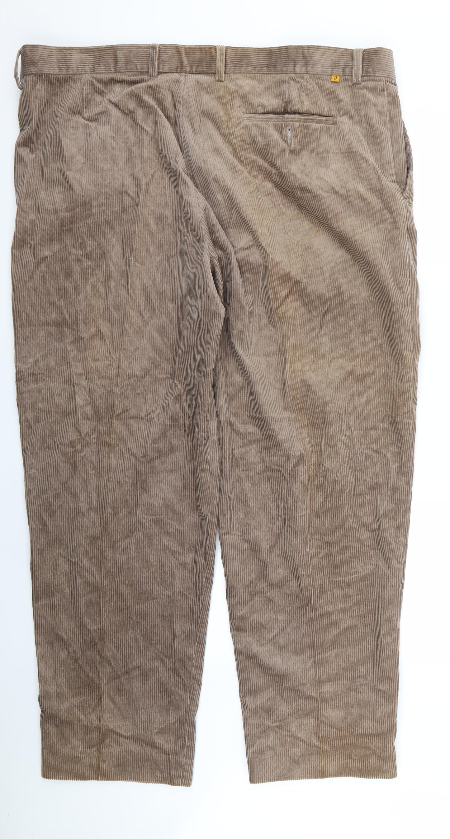 Farah Mens Brown   Trousers  Size 44 L31 in