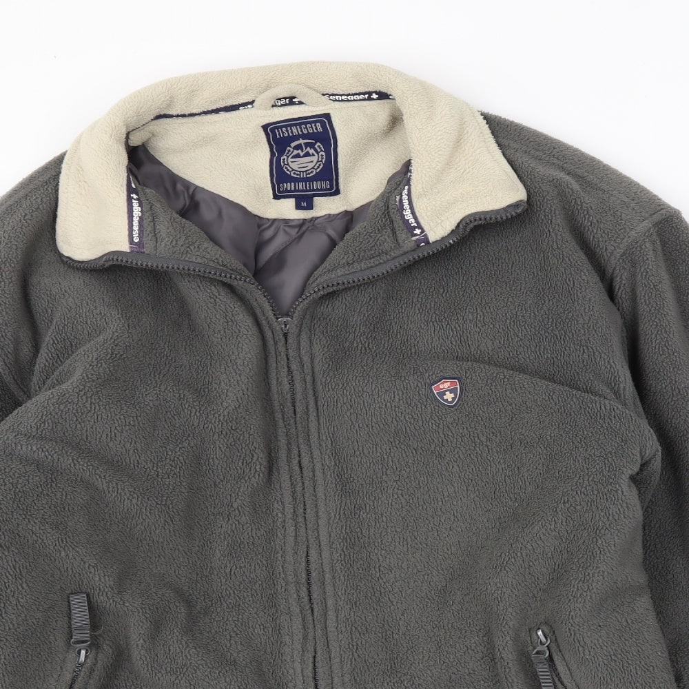 Eisenegger Mens Grey   Jacket Coatigan Size M