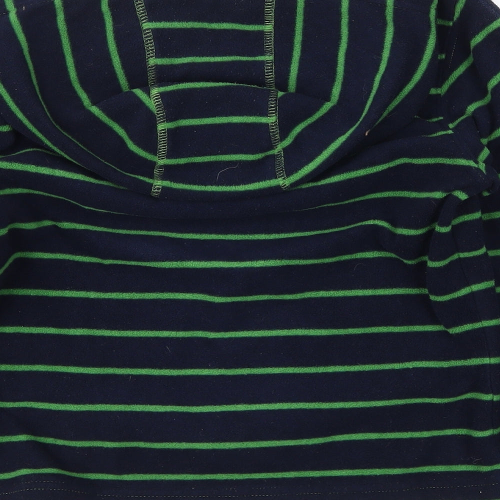 George Boys Blue Striped  Pullover Hoodie Size 5-6 Years