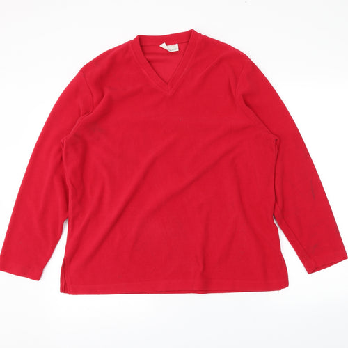 Best basics Womens Red   Pullover Jumper Size 14