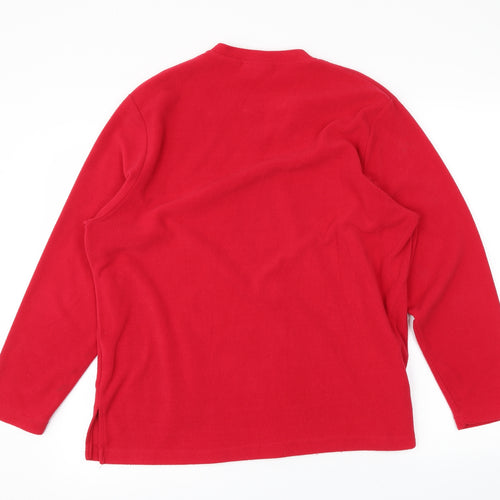 Best basics Womens Red   Pullover Jumper Size 14