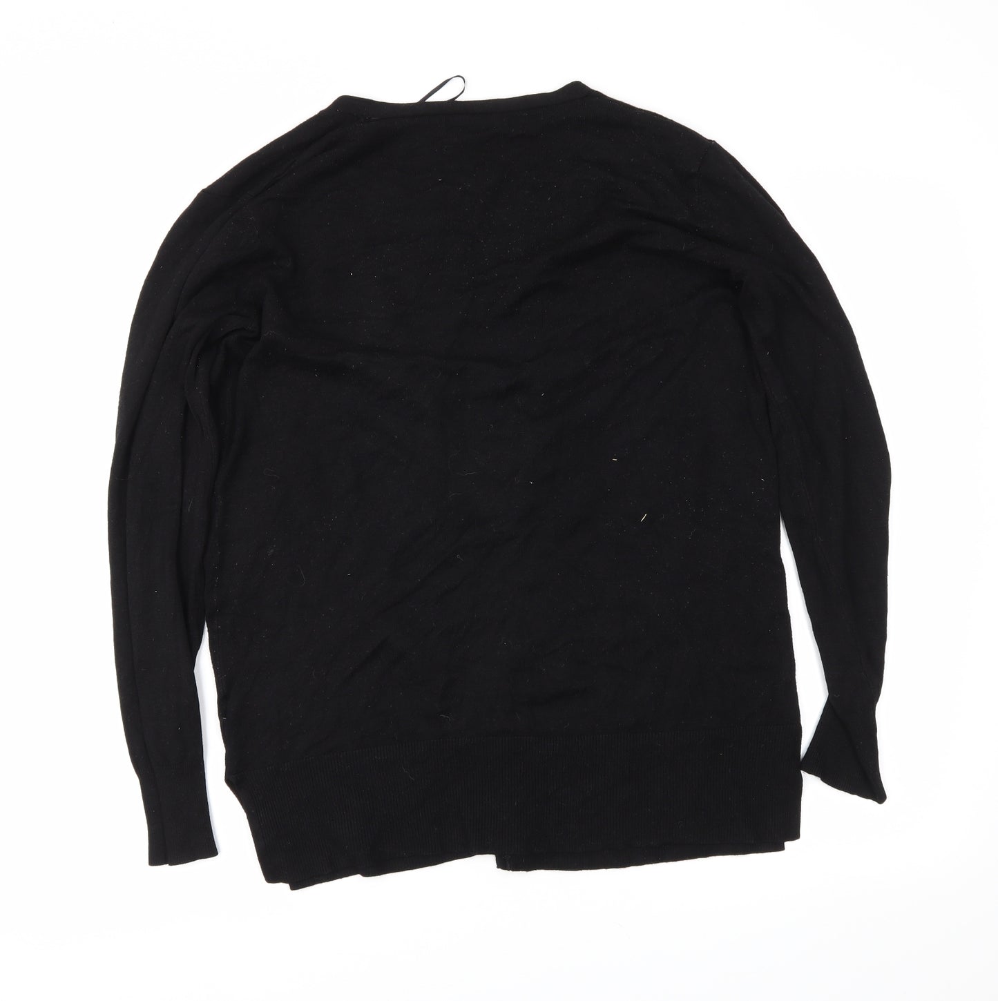 Papaya Womens Black   Cardigan Jumper Size 14