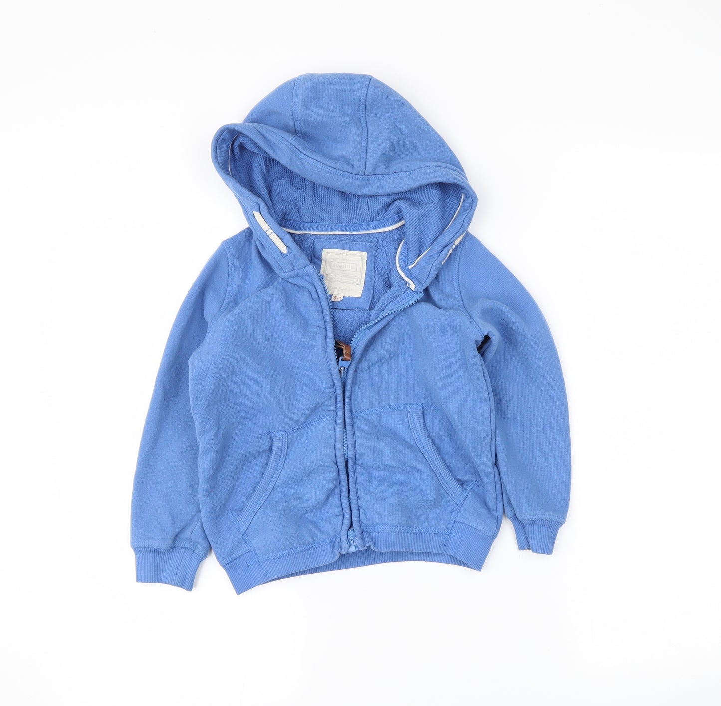 Avenue Boys Blue   Full Zip Hoodie Size 5-6 Years
