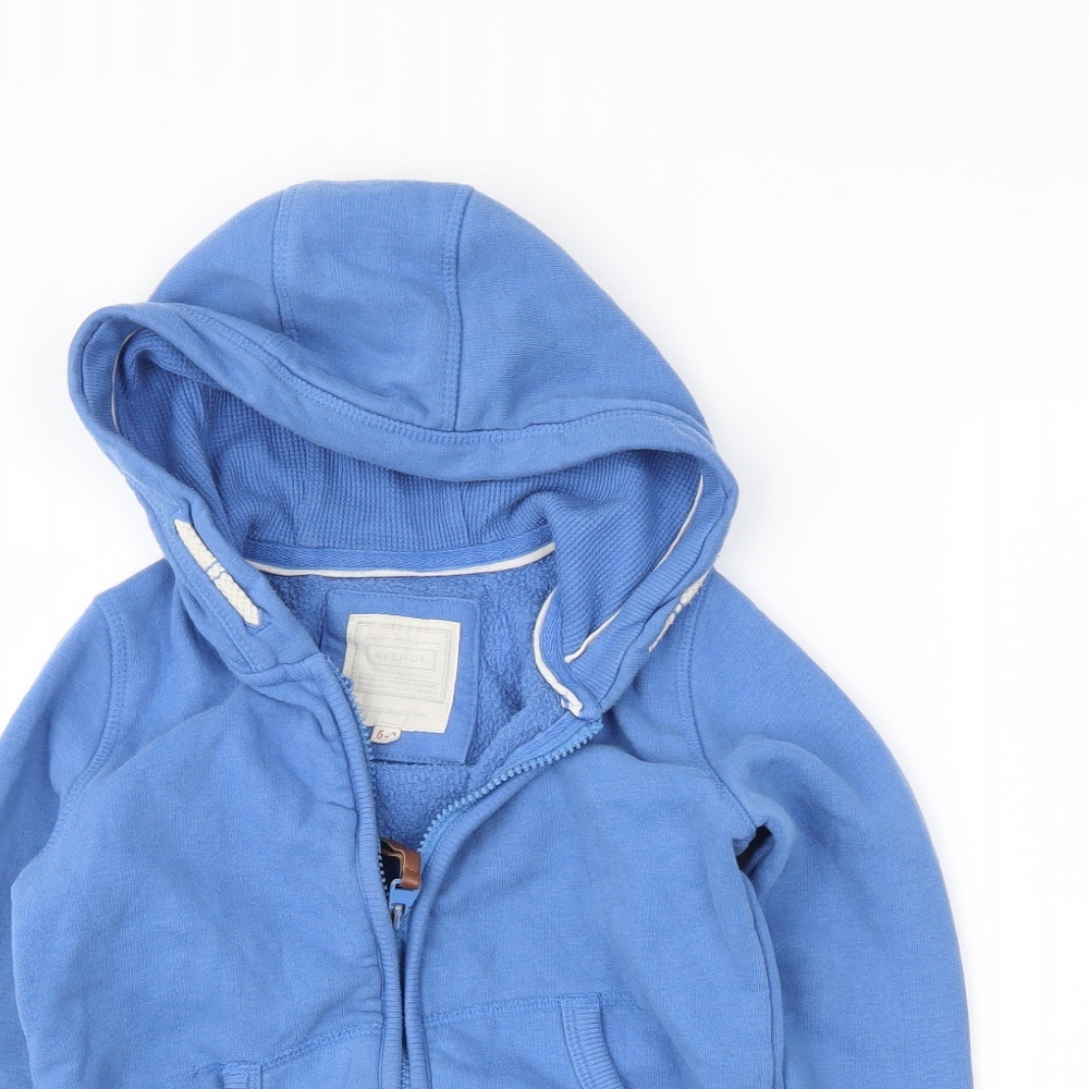 Avenue Boys Blue   Full Zip Hoodie Size 5-6 Years