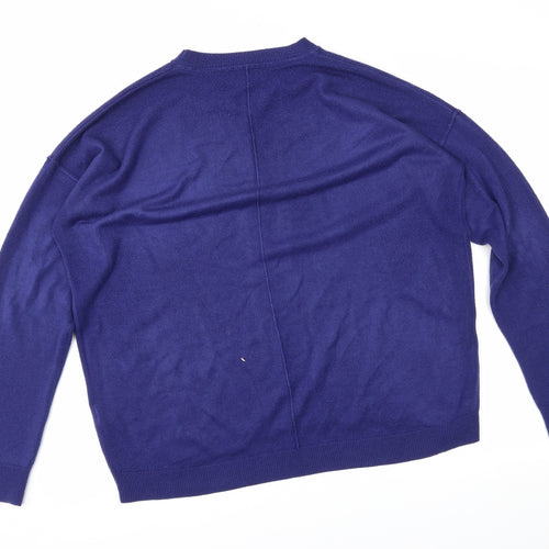 debanams Womens Blue   Pullover Jumper Size 14