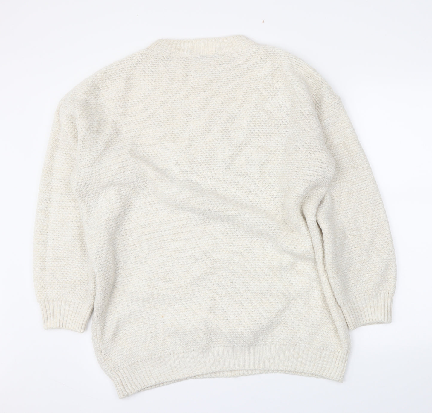 George Womens White   Pullover Jumper Size 16