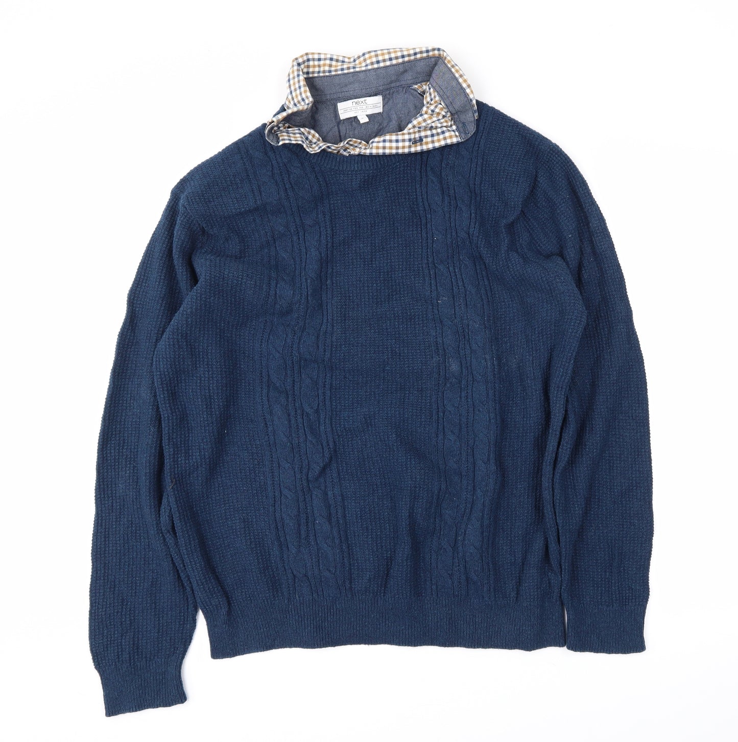 NEXT Mens Blue   Pullover Jumper Size XL