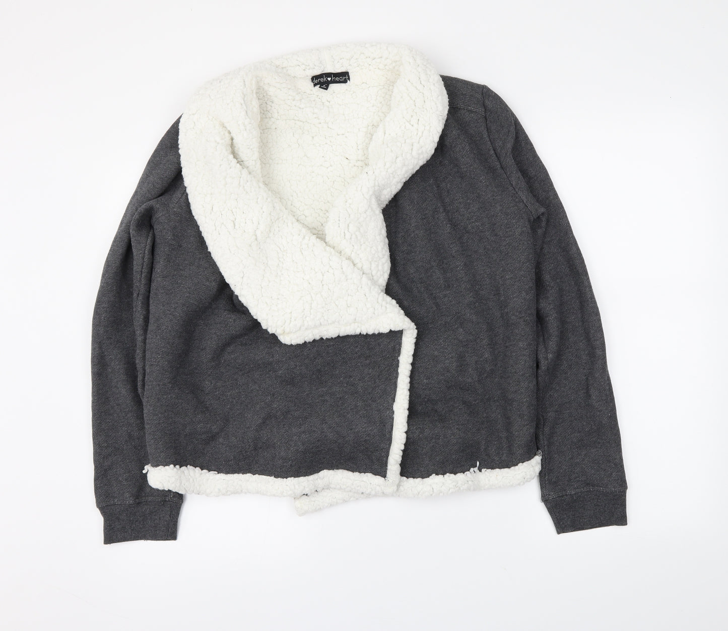 Derek Heart Womens Grey   Jacket Coatigan Size M