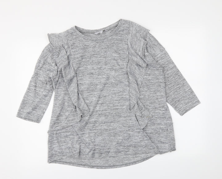 Red Herring Womens Grey Pullover Jumper Size 14