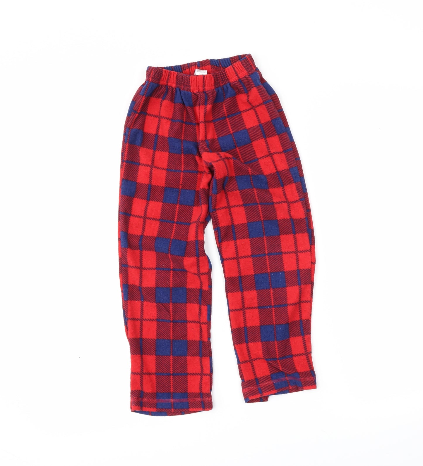George Boys Red Plaid   Pyjama Pants Size 5-6 Years