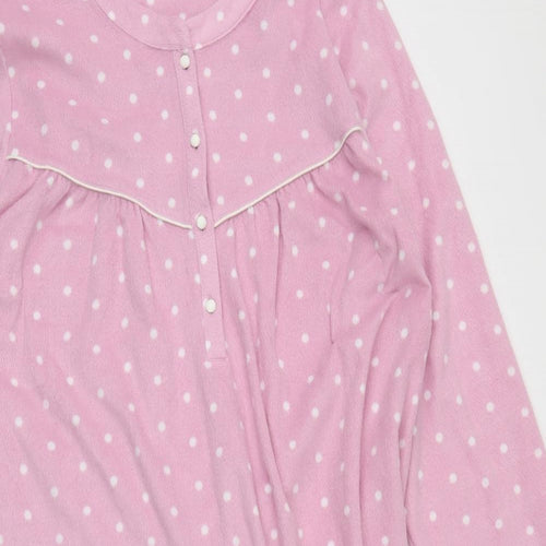 M&S Womens Pink Polka Dot  Cami Dress Size 16